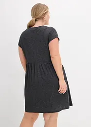 Gedessineerde shirtjurk van viscosemix, bonprix