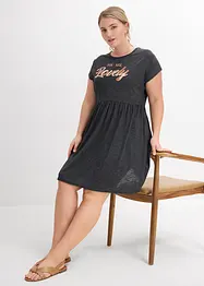 Gedessineerde shirtjurk van viscosemix, bonprix