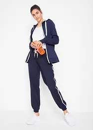 Stretch sweatvest met katoen, bonprix