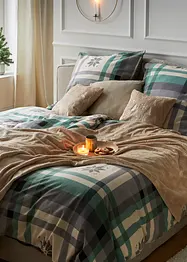 Knuffeldeken met dennenbomen, bonprix