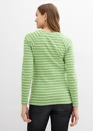 Zwangerschapsshirt / voedingsshirt van katoen met drukknopen, bonprix