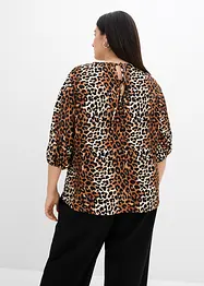 Blouse van fijne viscosemix, bonprix
