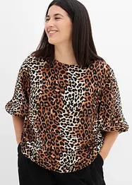 Blouse van fijne viscosemix, bonprix