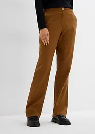 High waist linnen broek van een linnen-viscosemix, bonprix