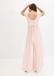 Chiffon jurk met kant, bonprix