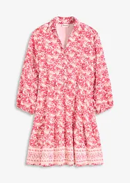 Jurk in linnen look, bonprix