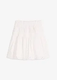 Minirok met eyeletborduursel, bonprix