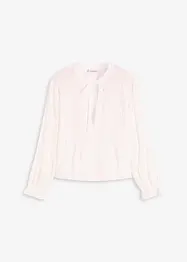 Blouse met broderie anglaise, bonprix