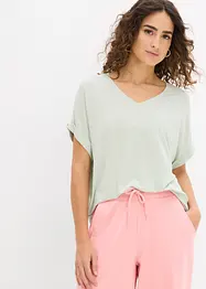 Shirt van vloeiende viscosemix, bonprix