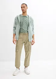 Loose fit cargo instapbroek, straight, bonprix