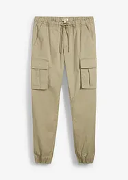 Loose fit cargo instapbroek, straight, bonprix