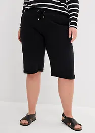 Sweatbermuda met turn-up, bonprix