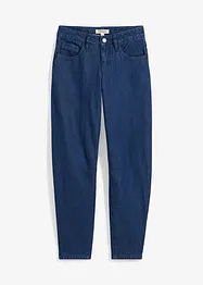 Barrel jeans mid waist, biologisch katoen, bonprix