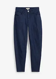 Barrel jeans mid waist, biologisch katoen, bonprix