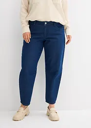 Barrel jeans mid waist, biologisch katoen, bonprix