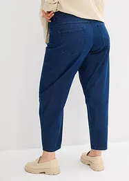 Barrel jeans mid waist, biologisch katoen, bonprix