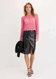 Blouse van kant, bonprix