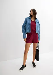 Jersey playsuit van viscose, bonprix