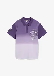 Poloshirt van katoen met kleurverloop en korte mouw, bonprix