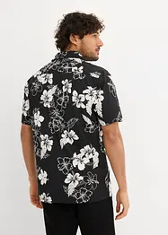 Overhemd met korte mouwen van viscose, bonprix