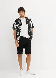 Overhemd met korte mouwen van viscose, bonprix