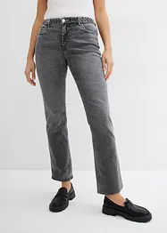 Straight jeans mid waist, bonprix
