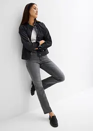 Straight jeans mid waist, bonprix