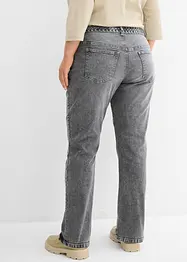 Straight jeans mid waist, bonprix