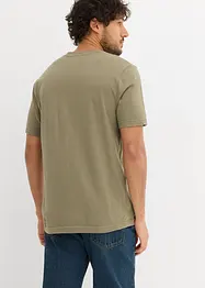 T-shirt (set van 2) van puur biologisch katoen, bonprix