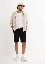 Sweat bermuda (set van 2), bonprix