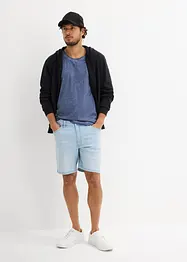 Jeans short, loose fit extra wijd, bonprix