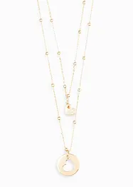 Kettingen set met zirkonia (2-dlg.), bonprix