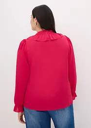Blouse met volants, bonprix