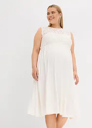 Jersey zwangerschapsjurk met kant, bonprix