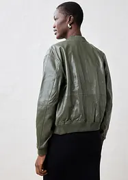 Leren blouson van lamsnappa, bonprix