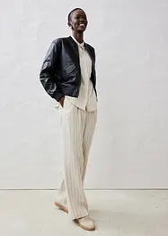 Leren blouson van lamsnappa, bonprix