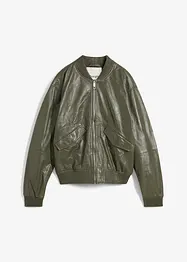 Leren blouson van lamsnappa, bonprix