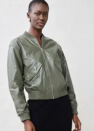Leren blouson van lamsnappa, bonprix