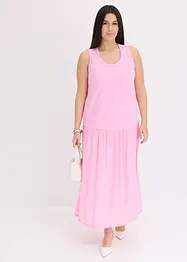Maxi jurk met materiaalmix, bonprix