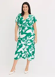 Midi jurk met kapmouwen, bonprix