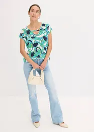 Shirt van een zachte viscosemix, bonprix