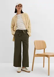 Culotte van lichte linnenmix, bonprix