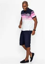 Jersey poloshirt van puur katoen, korte mouw, bonprix