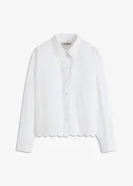 Overhemdblouse van katoen, bonprix