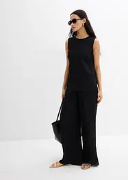 Blousetop van een crinkle-viscosemix, bonprix