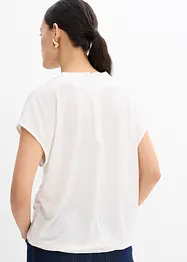 Shirtblouse van gestructureerde crêpe, bonprix