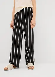 Jersey broek van robuust piqué, bonprix