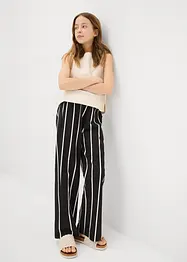 Jersey broek van robuust piqué, bonprix