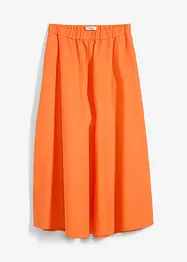 Midirok van een soepel vallende linnenmix, bonprix