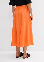 Midirok van een soepel vallende linnenmix, bonprix